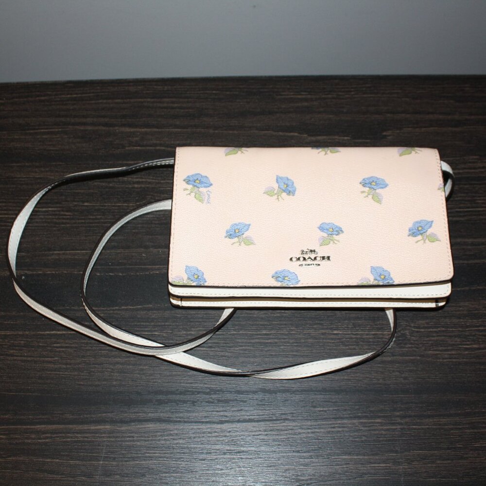 Floral Coach Crossbody - Picture 1 of 5